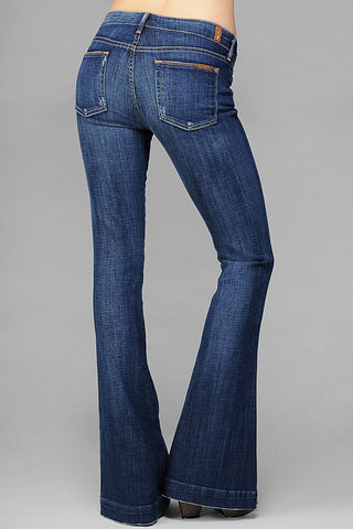 7 For All Mankind Jiselle Phenomenal Slim Fit Flare in Earheart