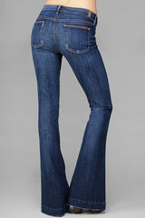 7 For All Mankind Jiselle Phenomenal Slim Fit Flare in Earheart