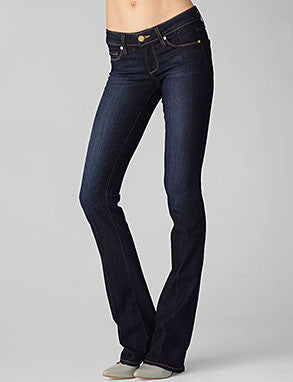 Paige Premium Denim Manhattan Slim Boot in Carson