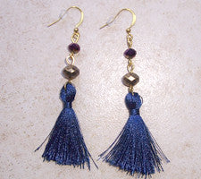 Arion Earring in Navy